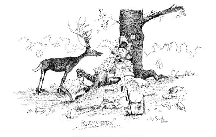 Deer Stand Print