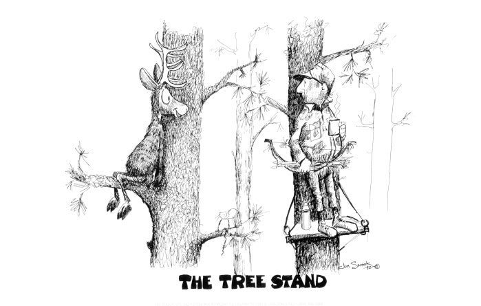 Tree Stand Print
