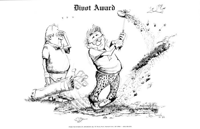 Divot Award Print