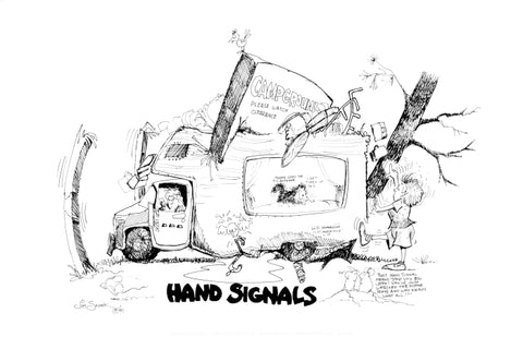 Hand Signals Print