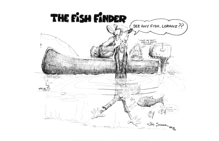 Fish Finder Print