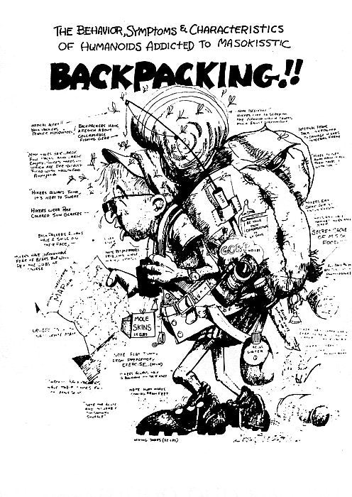 Backpacking Poster