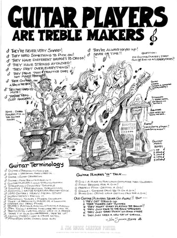Guitar Players Poster