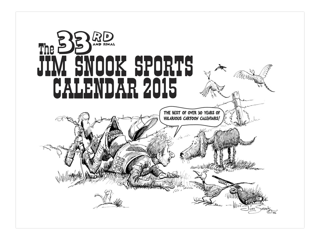 2015 Jim Snook Sports Calendar